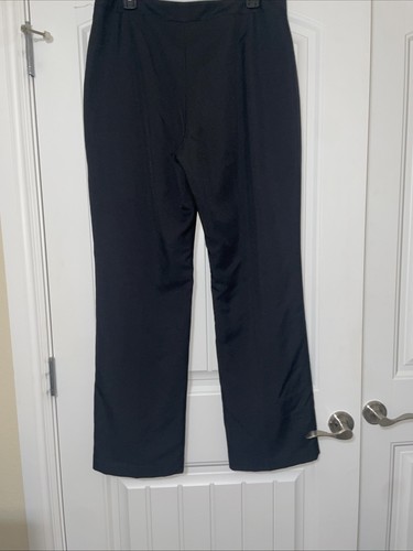 NWOT Size 12 Evan Picone Black Label Pants Slacks Black (E41) - Picture 5 of 6