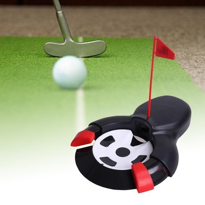 Indoor Automatic Golf Putting Hole Cup Ball Return Indoor Lehrhilfen