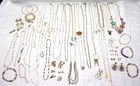 57 Pc Vintage-Now Costume Jewelry Lot - all kinds of Goodies!