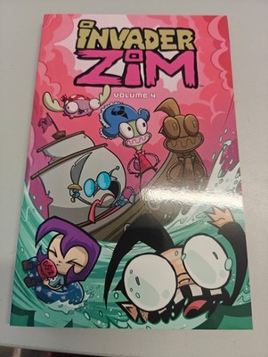 B*Z様 main story 4y INVADER ZIM TPB VOLUME #4 (2017) - GRADE NM - ONI PRESS WARREN