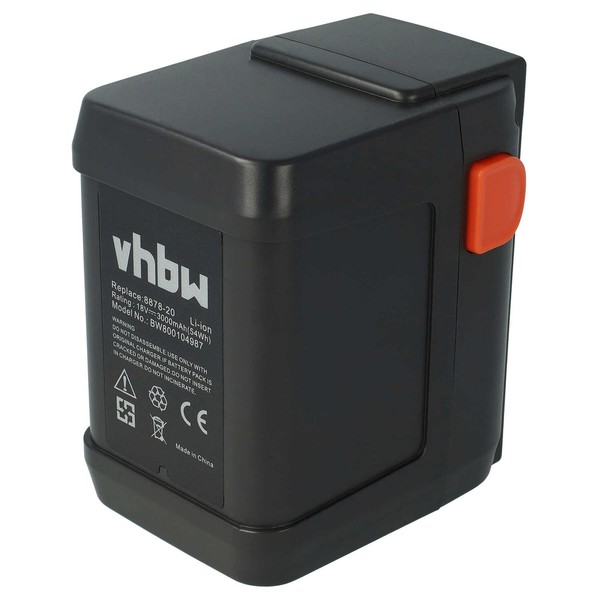 Akku FüR Gardena 8839-U, 8839, 8839-20, 8878-20, 8835-U 3000Mah 18V-image