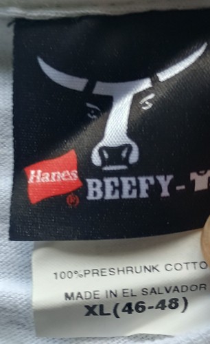 Antiques Roadshow 2005 White T Shirt XL Hanes Beefy T Liberty Mutual VINTAGE NEW - Picture 3 of 5