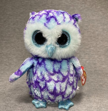 TY Beanie Boos - 6" OSCAR the OWL - MINT w/ MINT TAGS