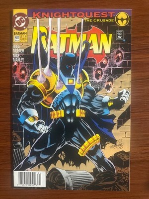 Batman #501 DC Knightquest The Crusade Doug Moench Mike Manley 1993