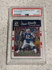 2016 Panini Donruss Optic Tom Brady #62 PSA Graded 9 Mint