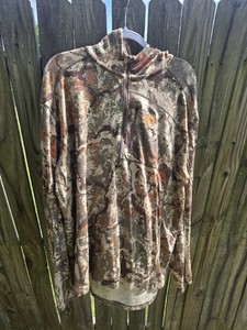 First Lite Men's 2XL Merino Wool Midweight Camo Long Sleeve Base Layer Top