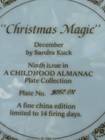 Lovely Lot Of 4 Reco Collection Sandra Kuck A childhood Almanac Plate Collection — photo 6