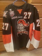 Game Worn Michael Wilson Omaha Lancers USHL,  Hockey Jersey Used Size 56