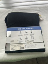 Men Short Sleeve Loung Set M In Gray Blk , Men 2 Pcs Flannel Thermal Set Size M