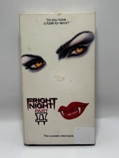 Fright Night Part II 2 VHS 1988 IVE MCA Horror Vampire 80s Classic Cult Movie