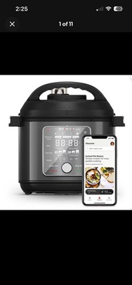 #ad Instant Pot Pro Plus 6 Quart Pressure Cooker Black $85.00
