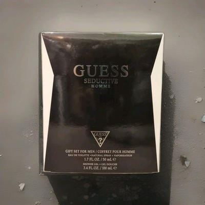 GUESS Seductive 3.4oz Men's Eau de Toilette , Natural Spray, Gel Shower 