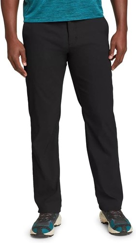 Eddie Bauer Horizon Guide Chino Pants Mens 40x34 Black Hiking Nylon Stretch