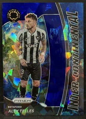 2025 Prizm FIFA Club World Cup Alex Telles Inter-Continental Blue Ice /99