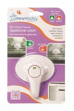 Dreambaby Ezy-Check Swivel Appliances Locks - Baby Proof Oven 1 Pack, White