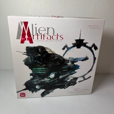 Alien Artifacts Portal Sci-Fi Board Game w/ Breakthrough & Discovery Expansions