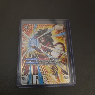 Son Goku Gt Fb03-140 Scr Alternative Eng Dragon Ball Fusion World NEAR MINT