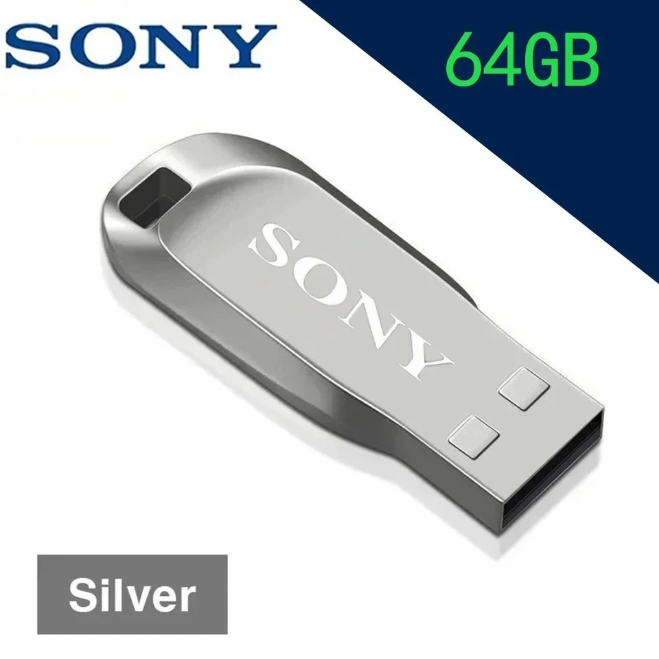 Sony 2TB 1TB 512GB 256GB USB 3.0 Pen Drive High Speed Metal SSD Flash Drive - Image 4 of 4