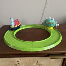 RARE In The Night Garden Roll Along Iggle Piggle Boat & Pinky Ponk & Track