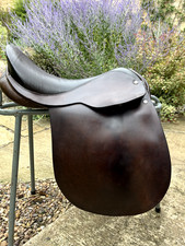 17" Native pony saddle and girth. 