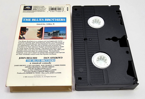 The Blues Brothers VHS 1990 MCA Universal Like New - Picture 2 of 14