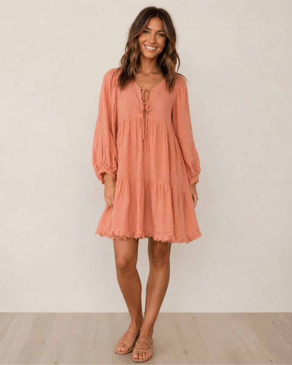 young fabulous and broke pink dress Young, Fabulous & Broke Hadi Midi Dress in Cabaret Ombre