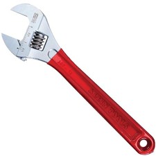 1-1/2"Extra Capacity Adjustable Wrench w/Plastic Dipped Handle