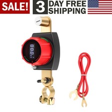 Battery Disconnect Top Post Kill Switch 12V-48V Heavy Duty Shut Off For Car RV