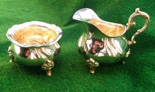 Milchk&auml;nnchen + Zuckerschale 925er WTB  Silber 144,8g Sterling Wilhelm Binder