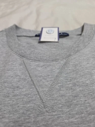 NEW B. Draddy Russ Crewneck Embroidered French Terry Pullover Sweatshirt Large  image 10