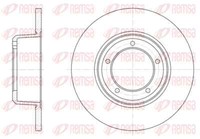 Remsa 2X Bremsscheibe Vorne Ø298 Mm Voll FüR Land Rover Defender Station Wagon