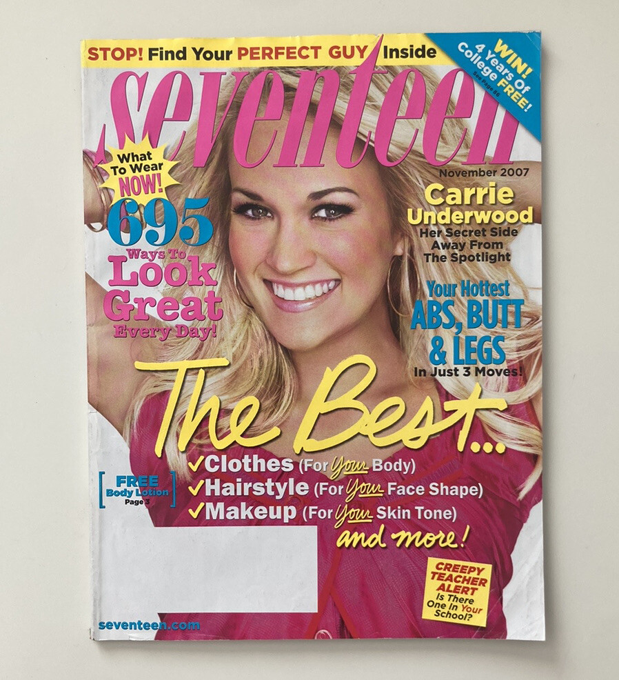 Carrie Underwood Seventeen Magazine 2007 | eBay