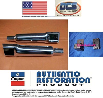 1967 1976 Dart Duster Barracuda Exhaust Tip Hanger 2883842 NEW MoPar
