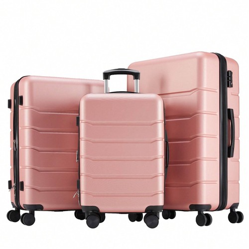 Hardside Luggage With Spinner Wheels,Lightweight Hard Shell Roller Suitcase - Picture 12 of 42