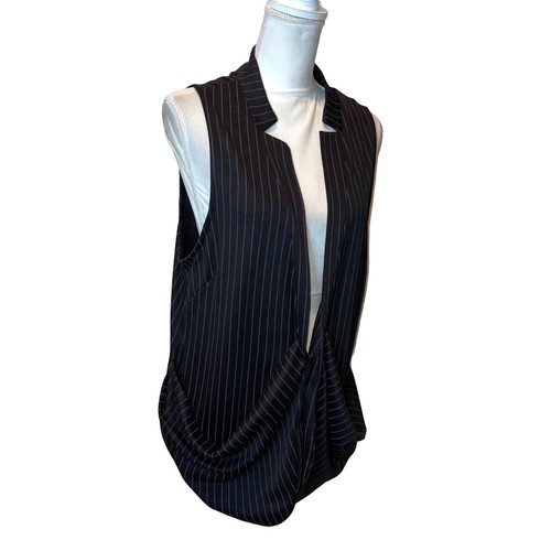Matti Mamane Iris Jacket Vest Blue Womens Size Medium Avant Garde Israel New - Picture 3 of 12
