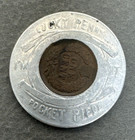Pan American Exposition Encased 1901 Lucky Penny — photo 2