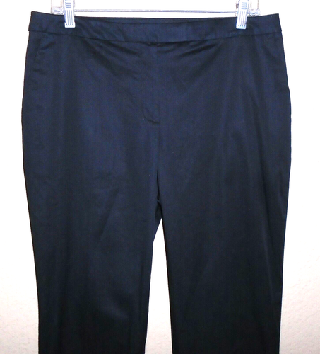 Jones New York Collection Natural Fit Black Dress Pants Stretch Women's 8 NWT - Picture 9 of 11