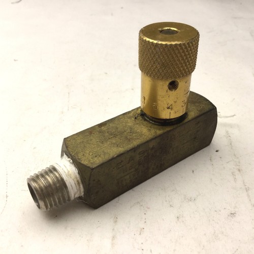 Deltrol EF 20 B Easy Read Brass Flow Control Valve, 1/4" NPT, 2000PSI, 6.0GPM - Picture 1 of 6