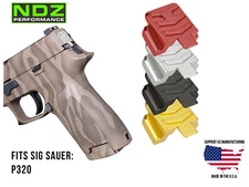NDZ Sig P320 M18 P320X Slide Cover Back Plate Aluminum Aspis Cut