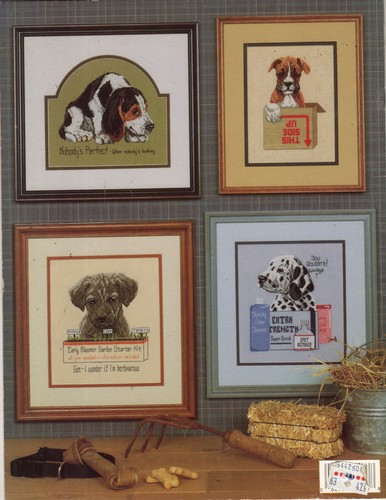ANIMAL,ROOSTER,COW,PIG,HORSE,BIRD,DOG,DUCK,WOLF counted cross stitch-YOUR CHOICE - Picture 59 of 123