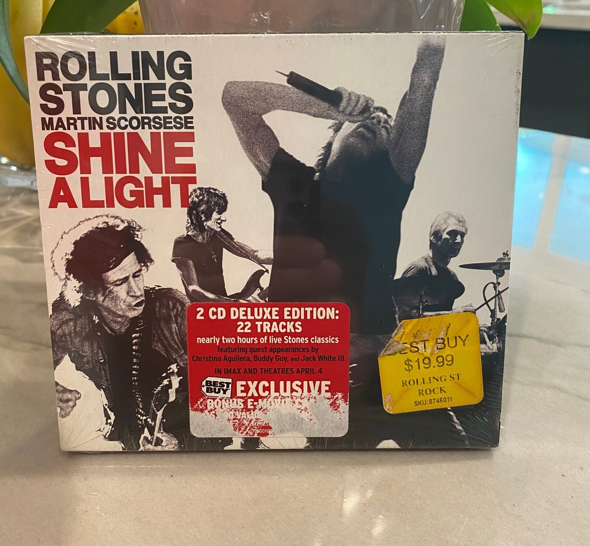 Rolling Stones / Shine A Light ➕ チラシ2種類 Shine A Light By Rolling Stones Martin Scorsese 2 CD Set