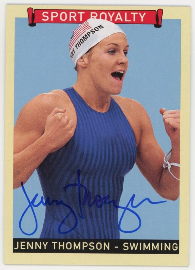 Jenny Thompson Jenny Autographed Signed 08 Uda Goudey Sport Royalty Auto Autograph Jenny Thompson Jenny Autographed Signed 08 Uda Goudey Sport Royalty Auto Autograph