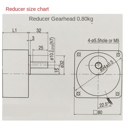 4GN-15K 30K 50K 90K 120K 150K 200K Speed Motor Gearbox DC Reducer Gearboxes - Picture 2 of 13