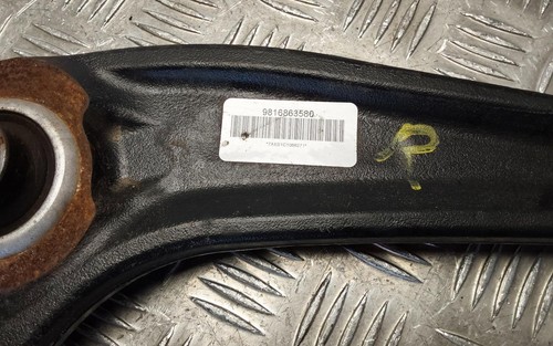 LOWER CONTROL ARM CITROEN DISPATCH MK3 2022 RIGHT O/S FRONT 9816863580 - Picture 2 of 5