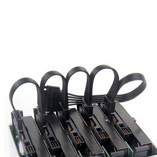 DIY Power Molex 4pin Hard Drive Supply Splitter Cable. IDE 1 to 5 SATA 15Pin - Picture 6 of 9