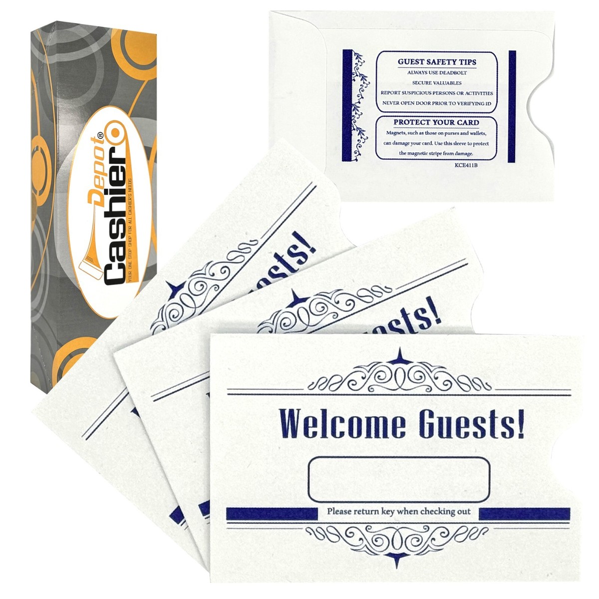 hotel card sleeves Amazon.com : Guardian Key Card Holder Sleeves, Pack of 500 Small Envelopes  for Hotel Key Cards, Gift Cards, Credit Cards, and More, 2 ⅜ Inches x 3 ½  Inches, Black : Office Products
