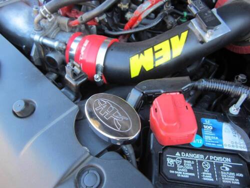 Honda & Acura Models Radiator Water Cap COVER Polished Aluminum With APC Logo - Picture 9 of 11