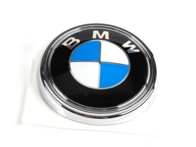 BMW Genuine E70 X5 Emblem - BMW ''Roundel'' For Rear Hatch Trunk NEW