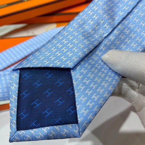 Herren Classic Jacquard Seide Krawatte Rote / Blau Komfort Delicate Geschenke - Bild 6 von 8