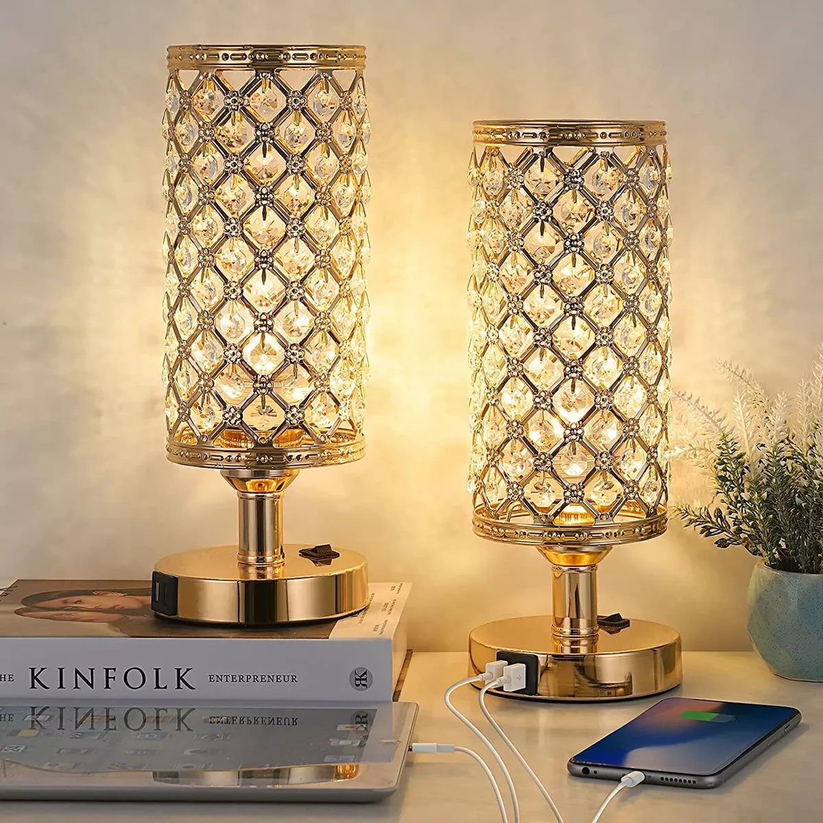 Crystal sale lamp set